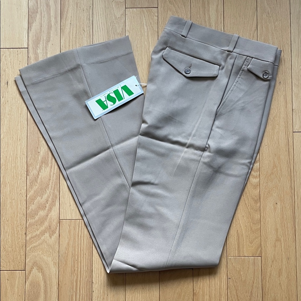 Vintage New w Tags Glen Oaks Men's Tan Pants